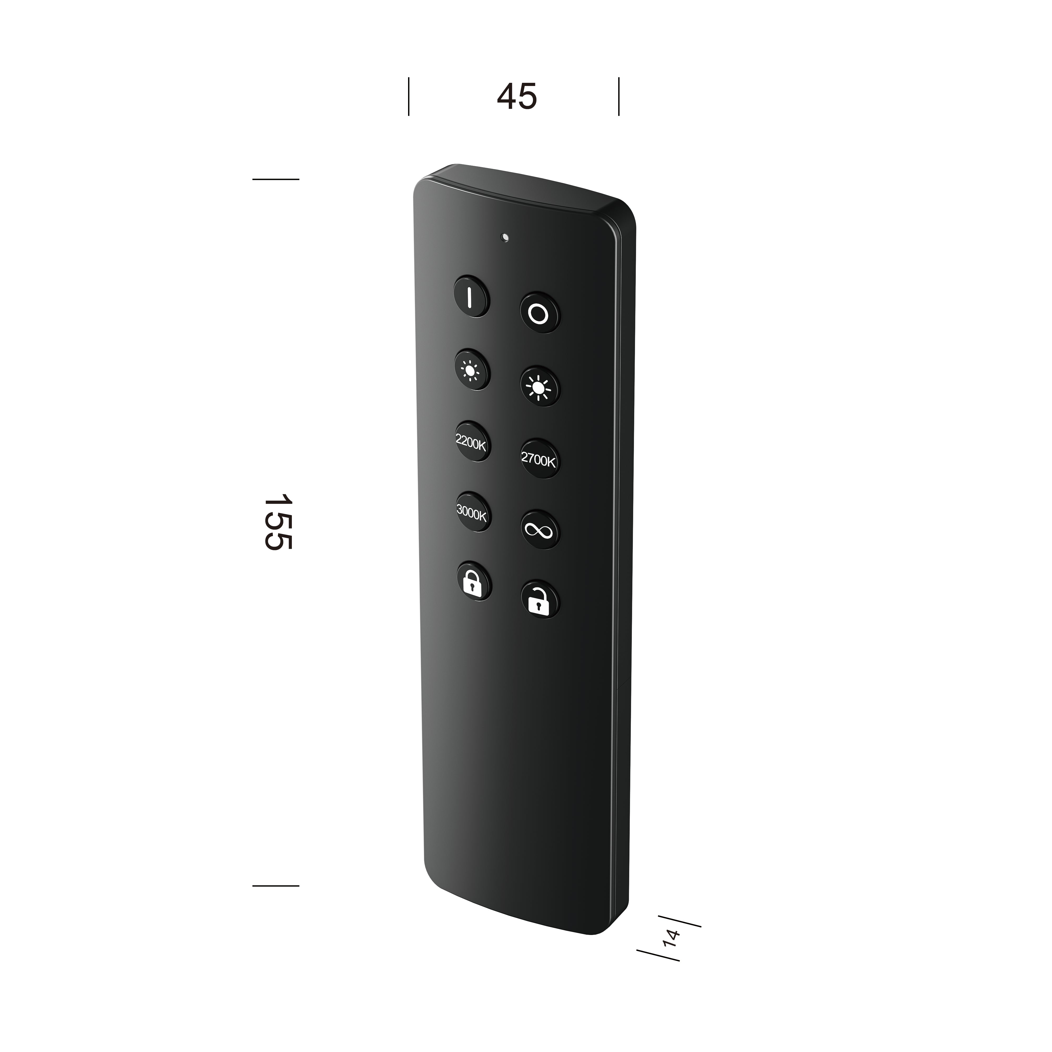 Remote Control for Cordless Chargeable Lamps (pack of 2)