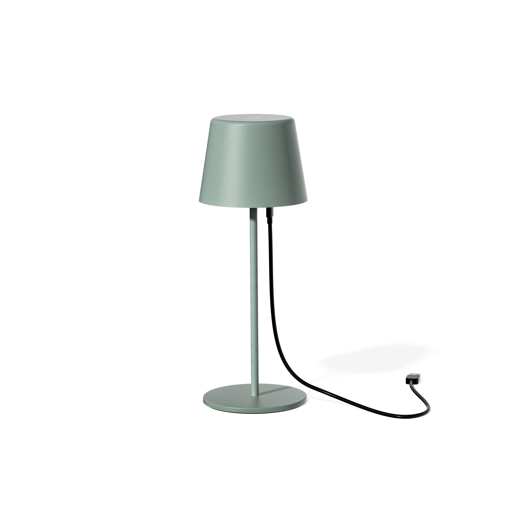 Paola 300 Rechargeable Cordless Table Lamp (Set of 6) Matte Green Grey