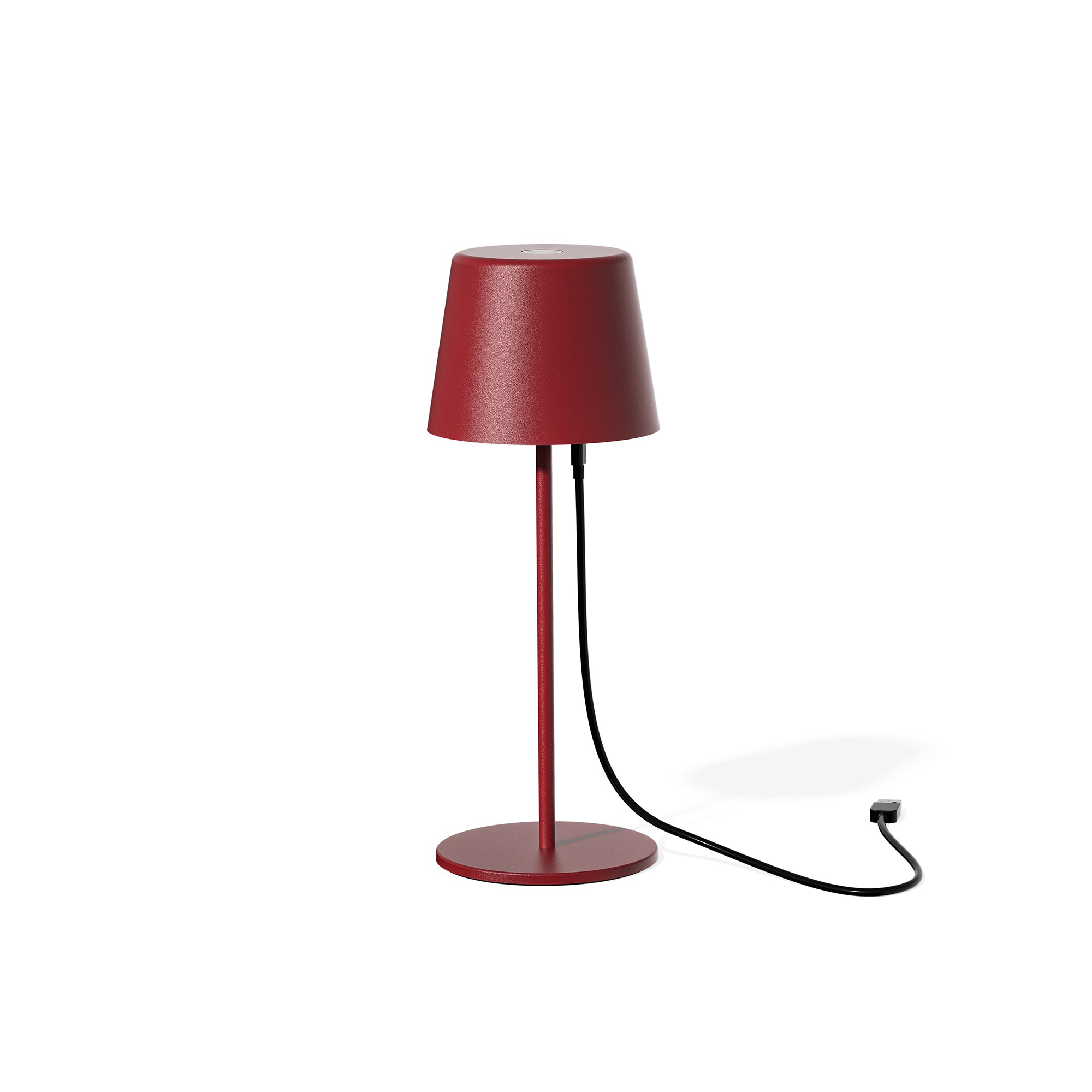 Paola 300 Rechargeable Cordless Table Lamp (Set of 6) Ruby Red