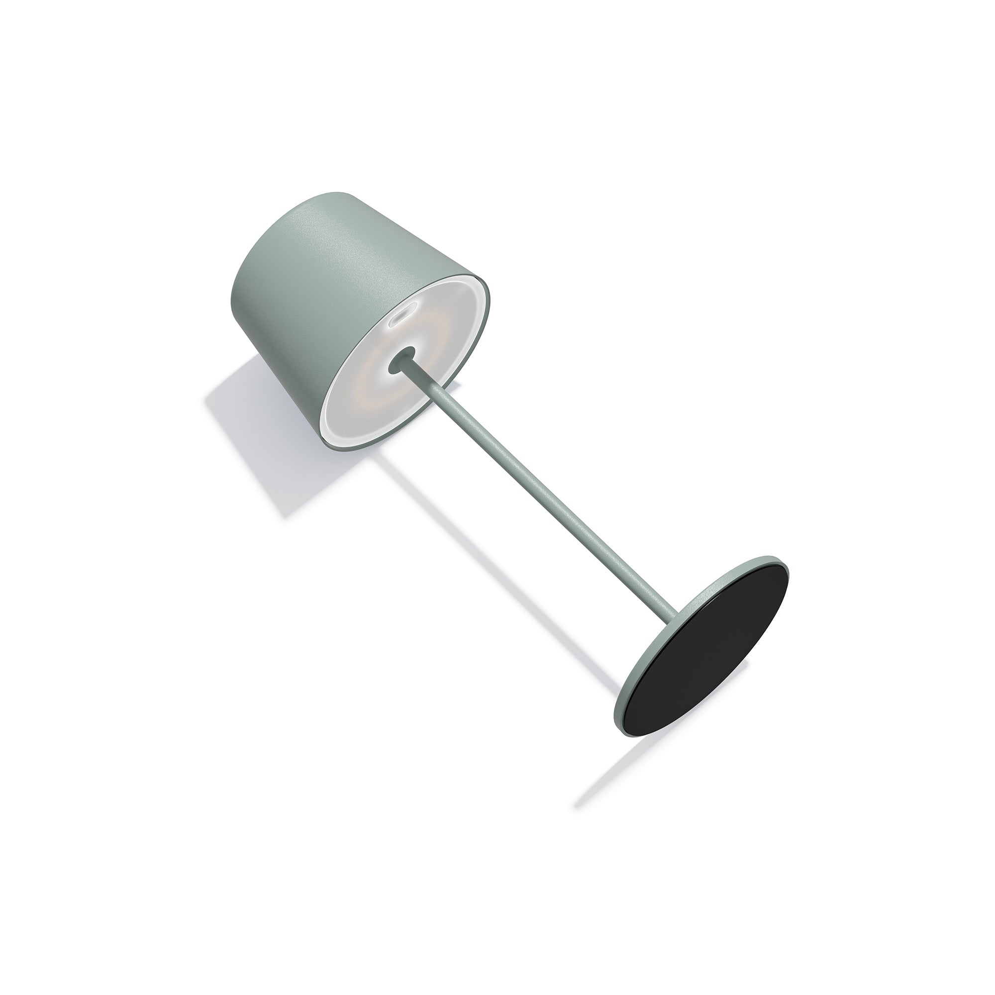 Paola 300 Rechargeable Cordless Table Lamp (Set of 6) Matte Green Grey