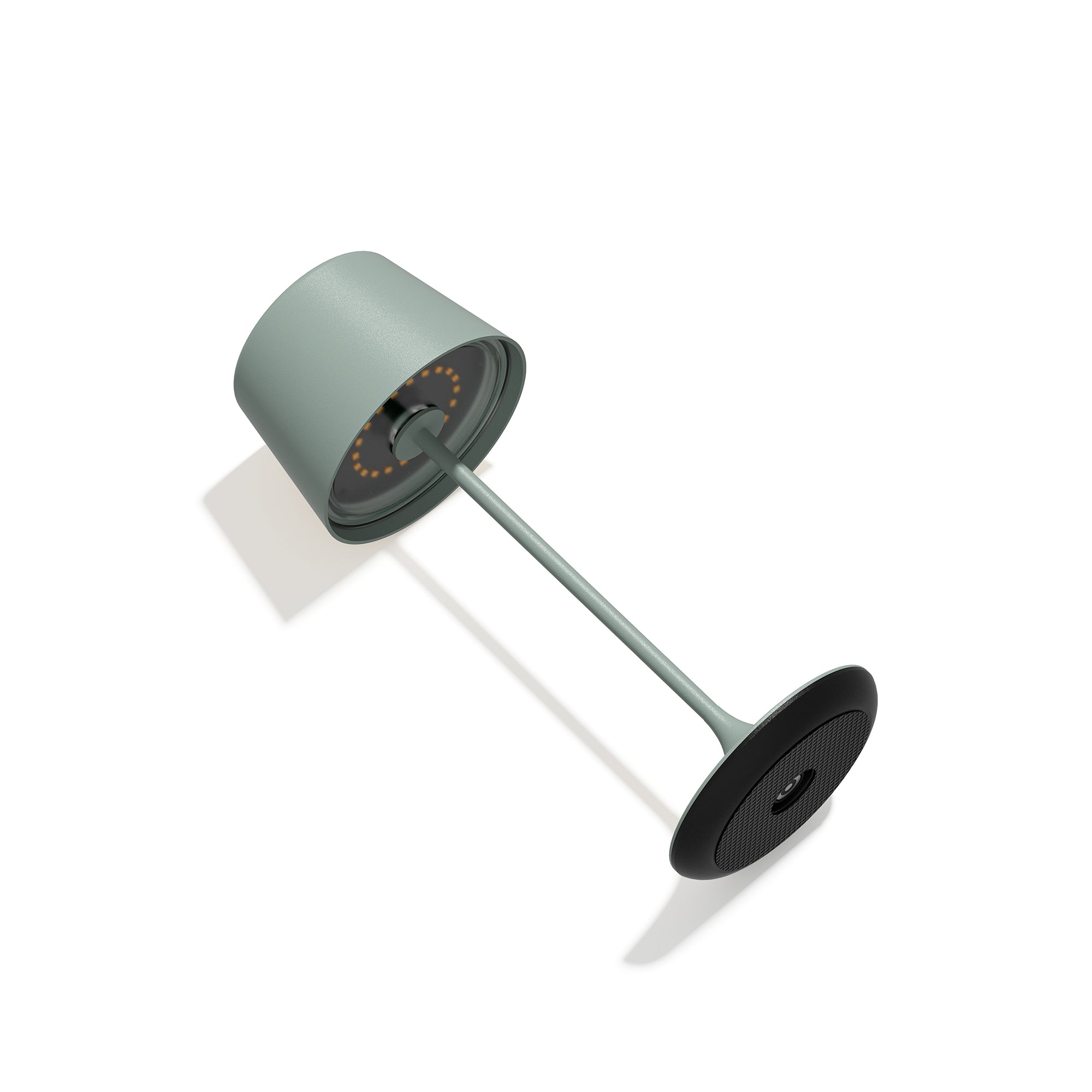 Luna 300 Rechargeable Table Lamp (Set of 6) Matte Green Grey