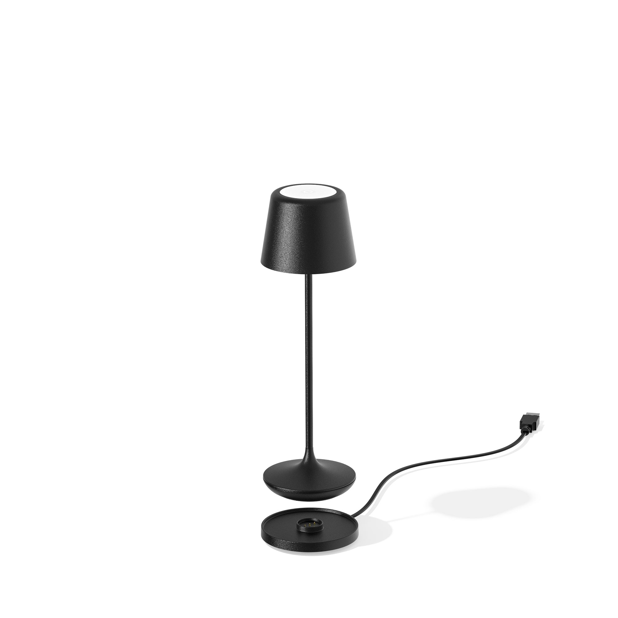 Luna Micro Rechargeable Table Lamp (Set of 6) Matte Black
