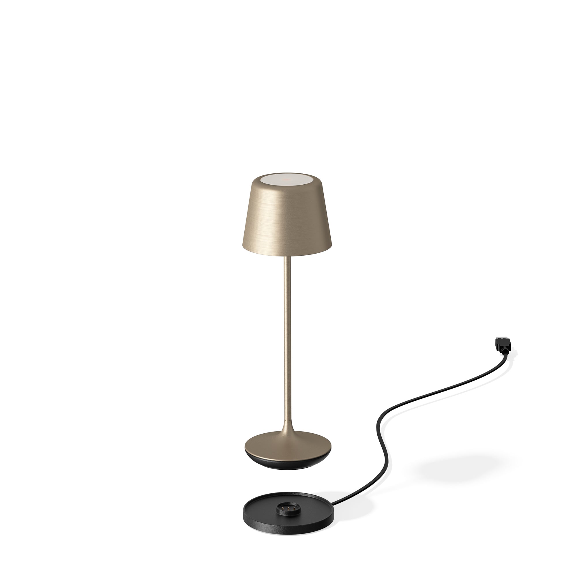 Luna Micro Rechargeable Table Lamp (Set of 6) Brushed Brass