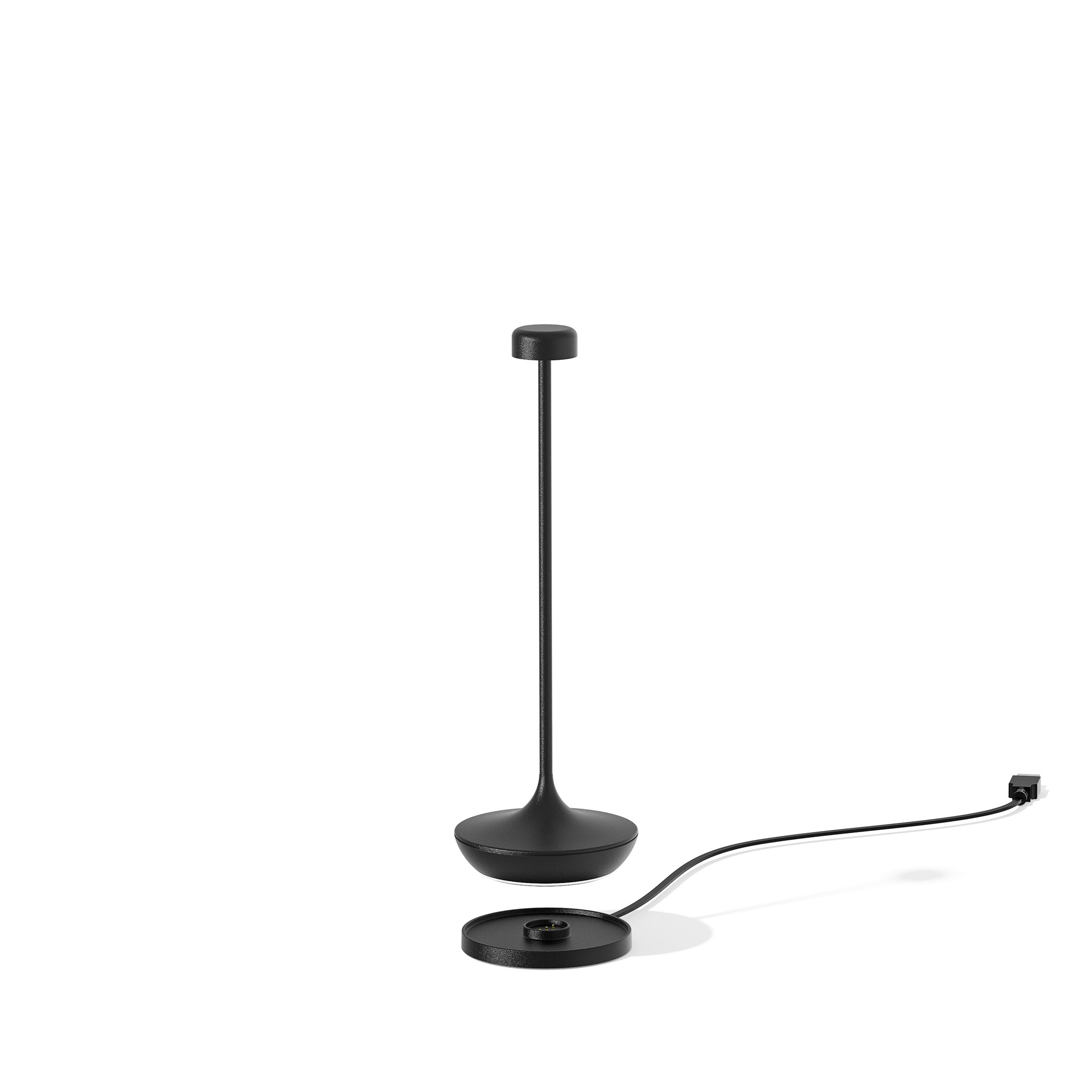 Deca Rechargeable Cordless Table Lamp (Set of 6) Matte Black